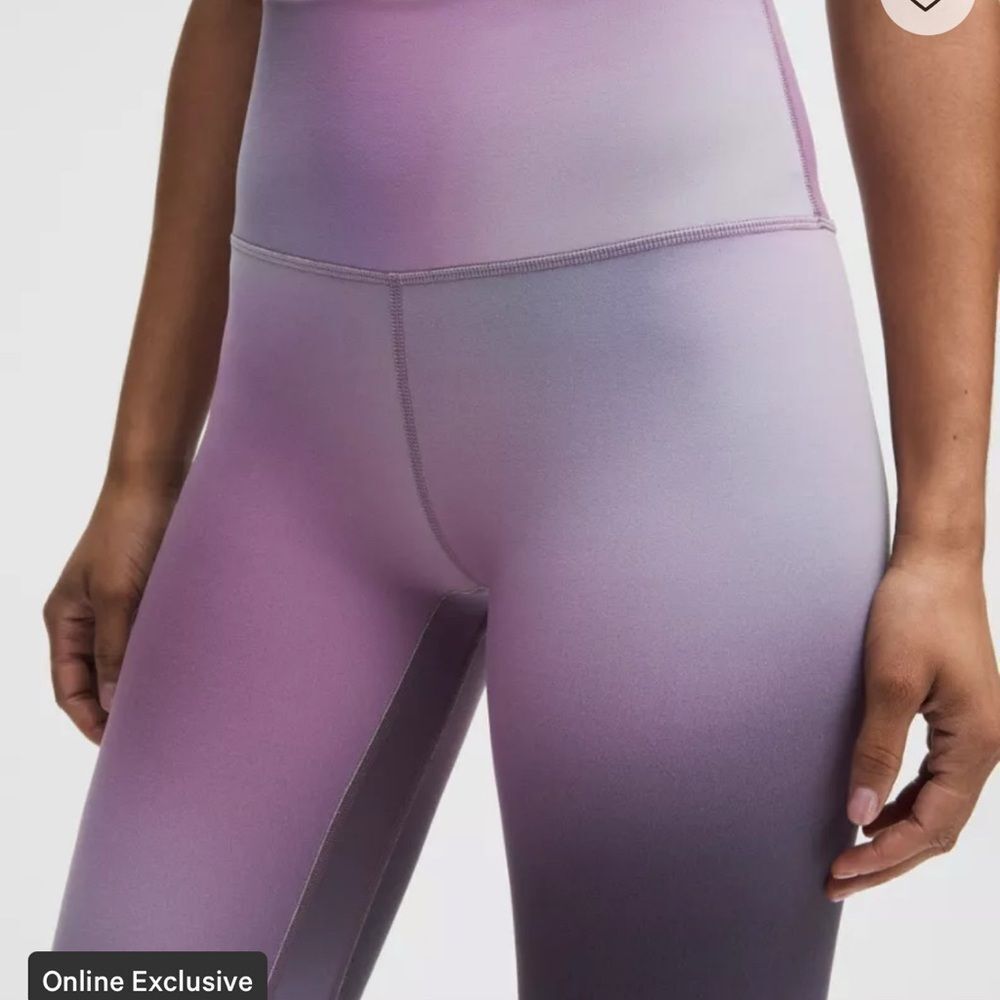 Lululemon align high-rise pants 23 inches Aurora, purple haze multicolor - Picture 4 of 9